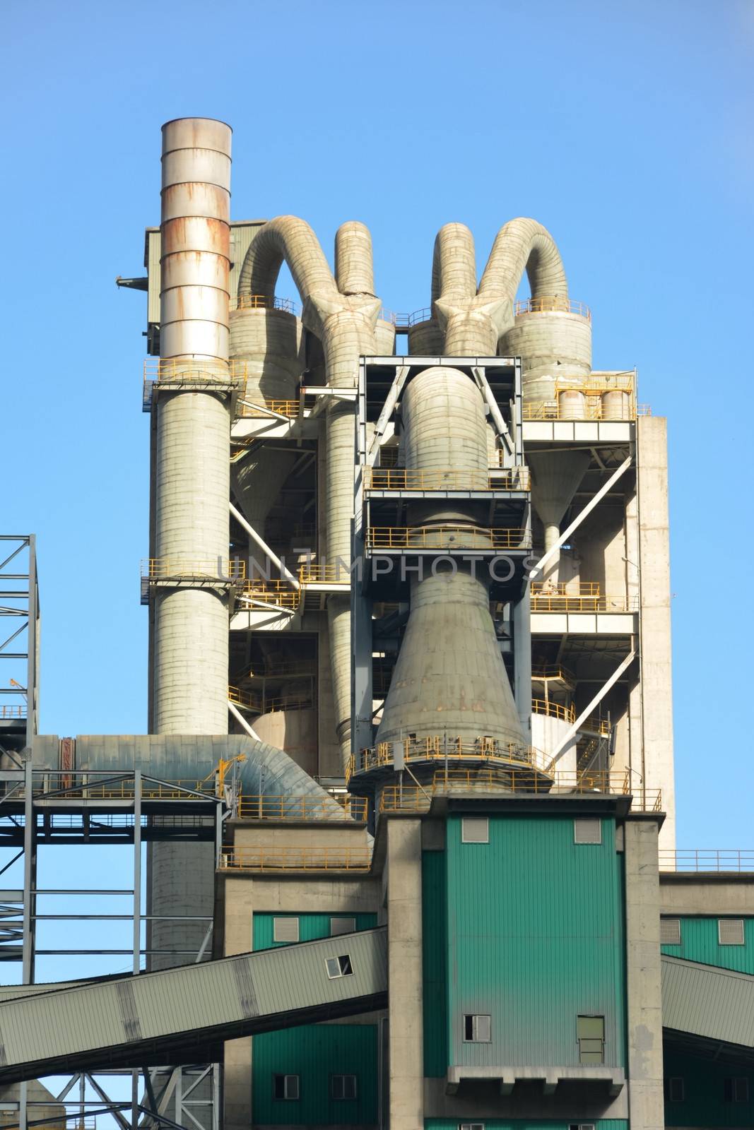 Cement plant, factory by elwynn