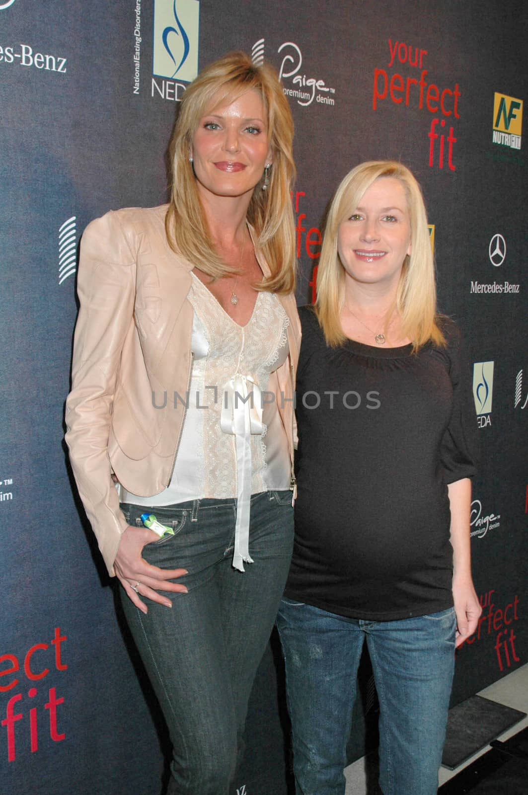 Paige Adams-Geller and Angela Kinsey at the Debut of "Your Perfect Fit" Lifestyle Guide. Paige Premium Denim Boutique, West Hollywood, CA. 02-28-08