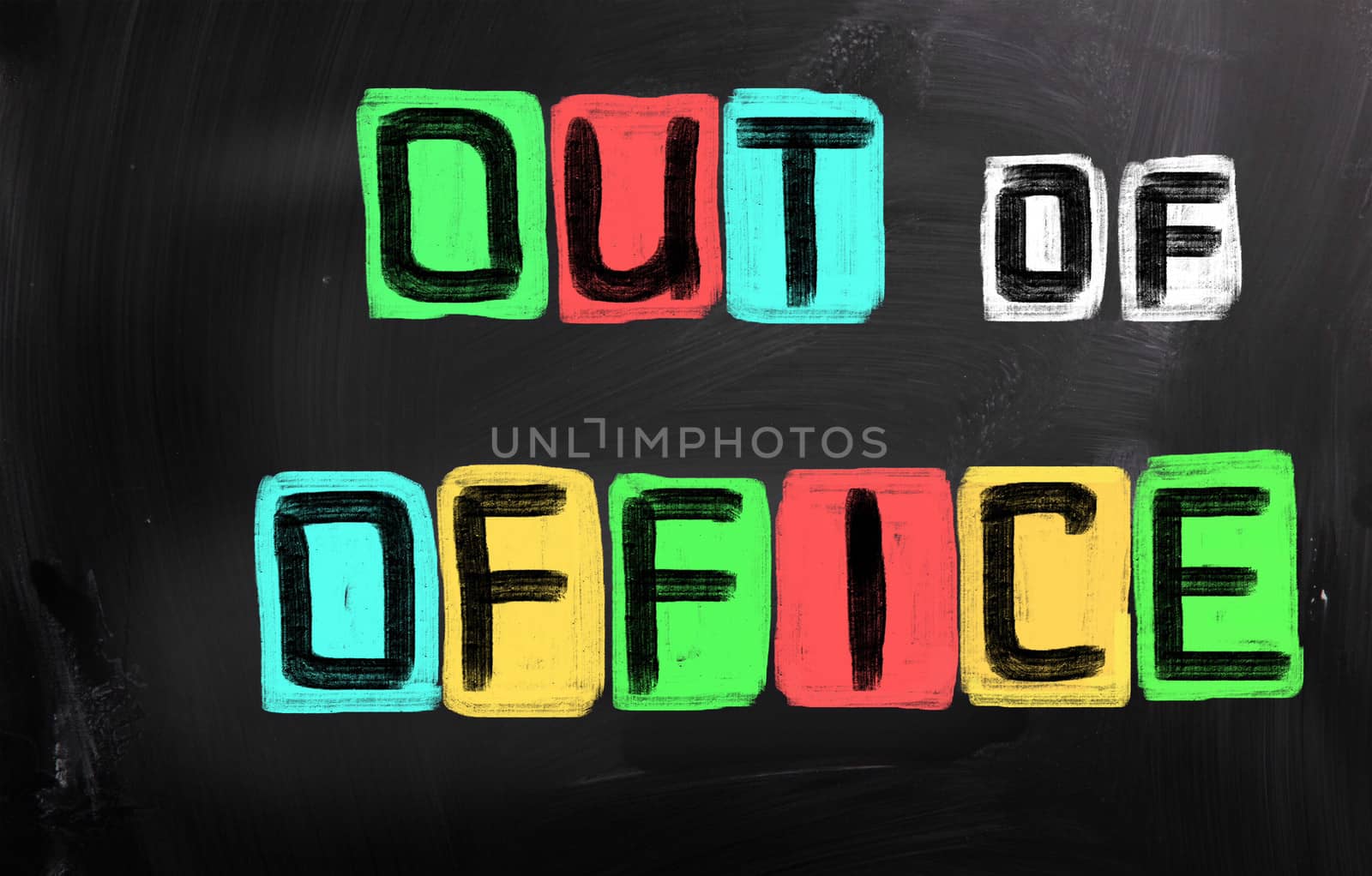 Out Of Office Concept by KrasimiraNevenova