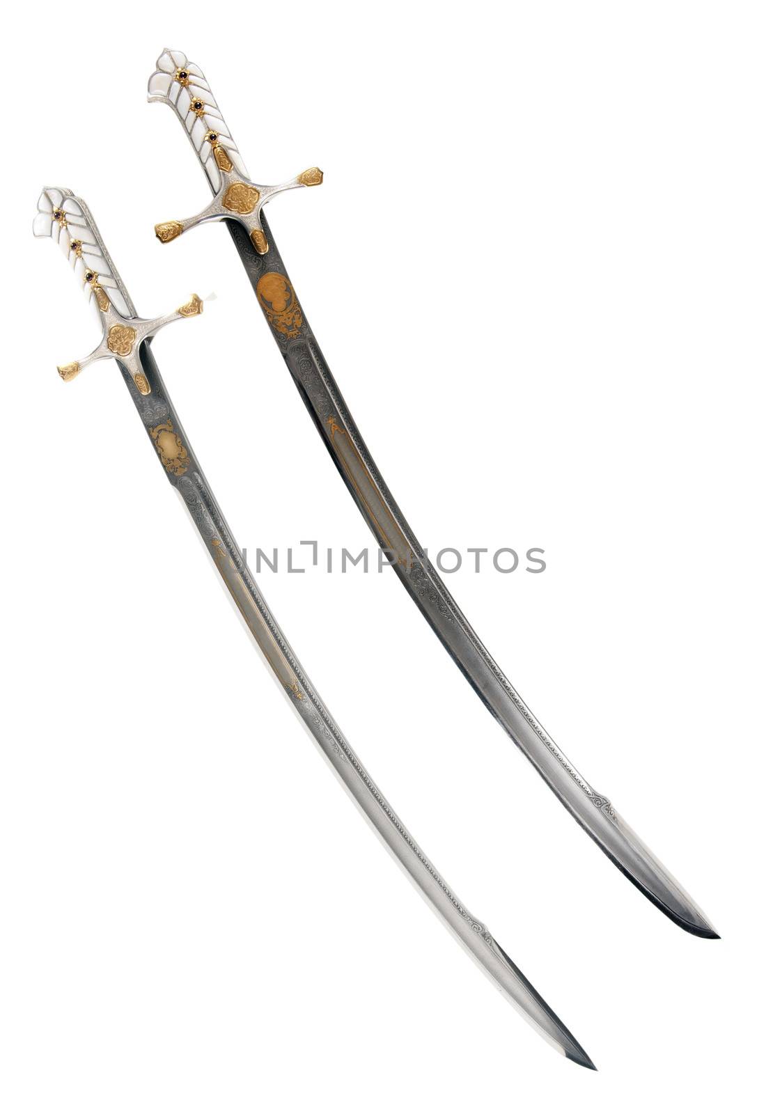 Ancient sabre. A smart variant of the fighting weapon