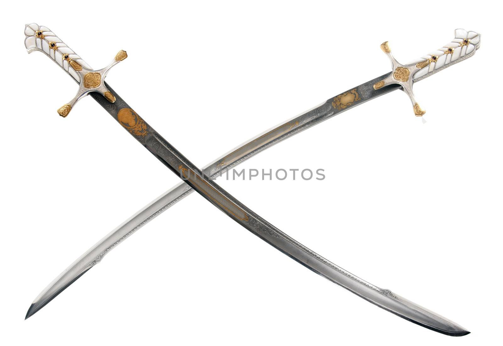 Ancient sabre. A smart variant of the fighting weapon