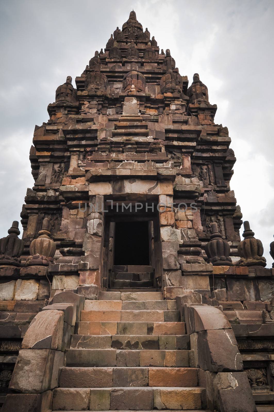 temple Prombanan complex in Yogjakarta in Java, indonesia