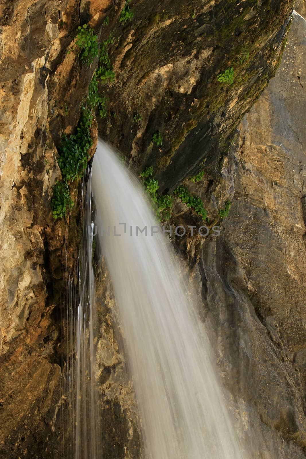 Spouting Rock waterfall, Hanging lake, Glenwood Canyon, Colorado by donya_nedomam