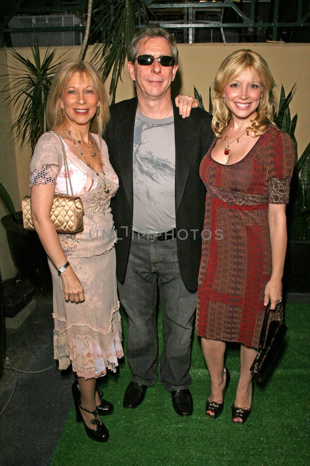 Courtney Peldon with her parents at the Launch party for "Starring...!" Fragrances and "Charmed" Jewelry, benefitting Tree People. Whole Foods Lifestyle Store, Los Angeles, CA. 04-21-08