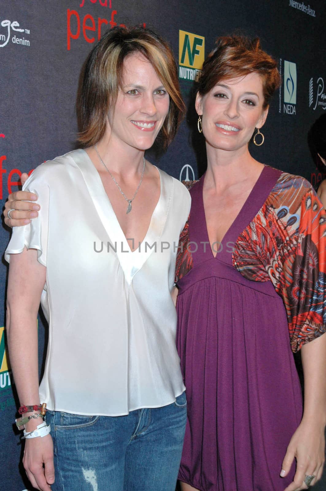 Annabeth Gish and Ashley Borden at the Debut of "Your Perfect Fit" Lifestyle Guide. Paige Premium Denim Boutique, West Hollywood, CA. 02-28-08