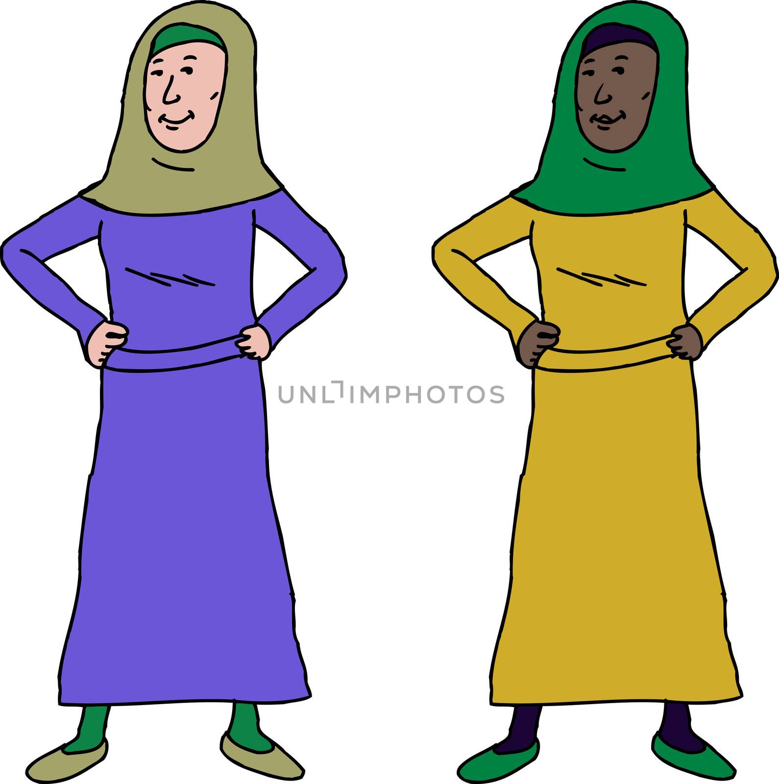 Confident Muslim Woman by TheBlackRhino