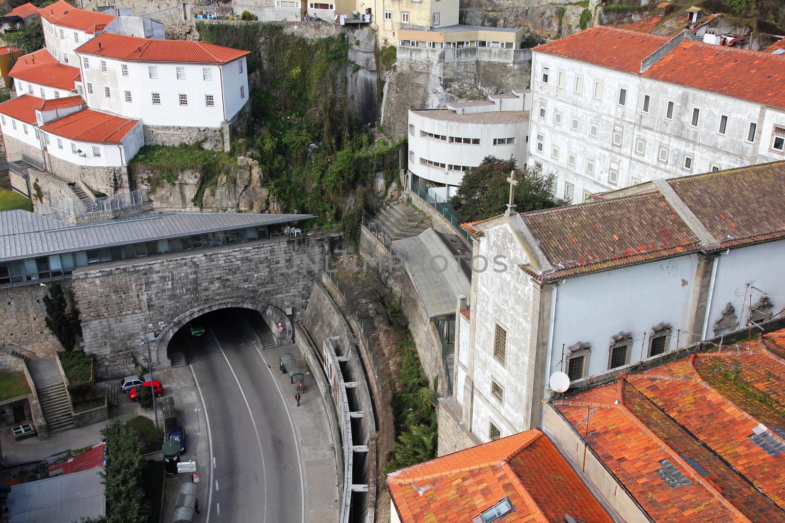 Portugal. Porto city. Old historical part of Porto