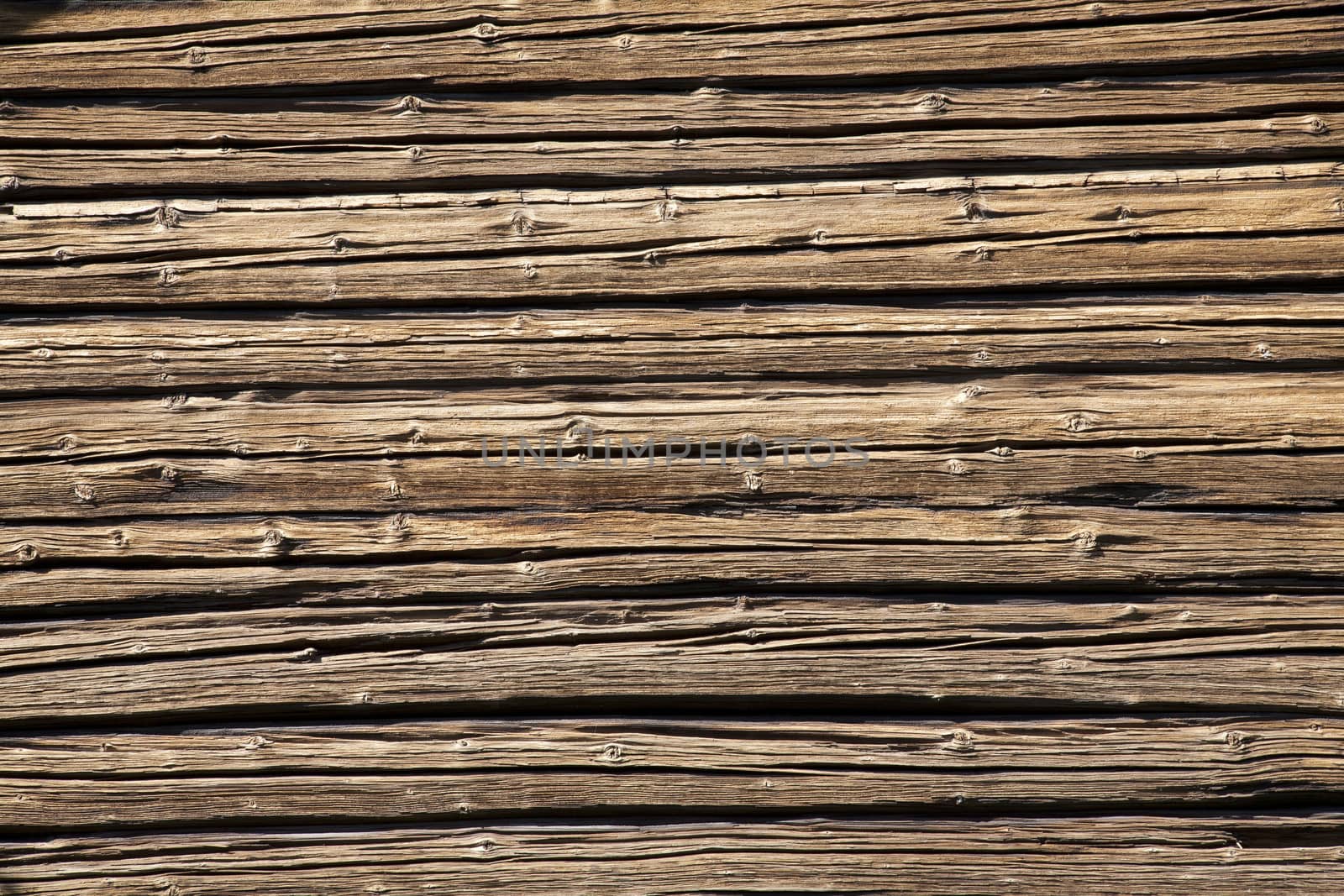 Textured background of rough, weathered wood