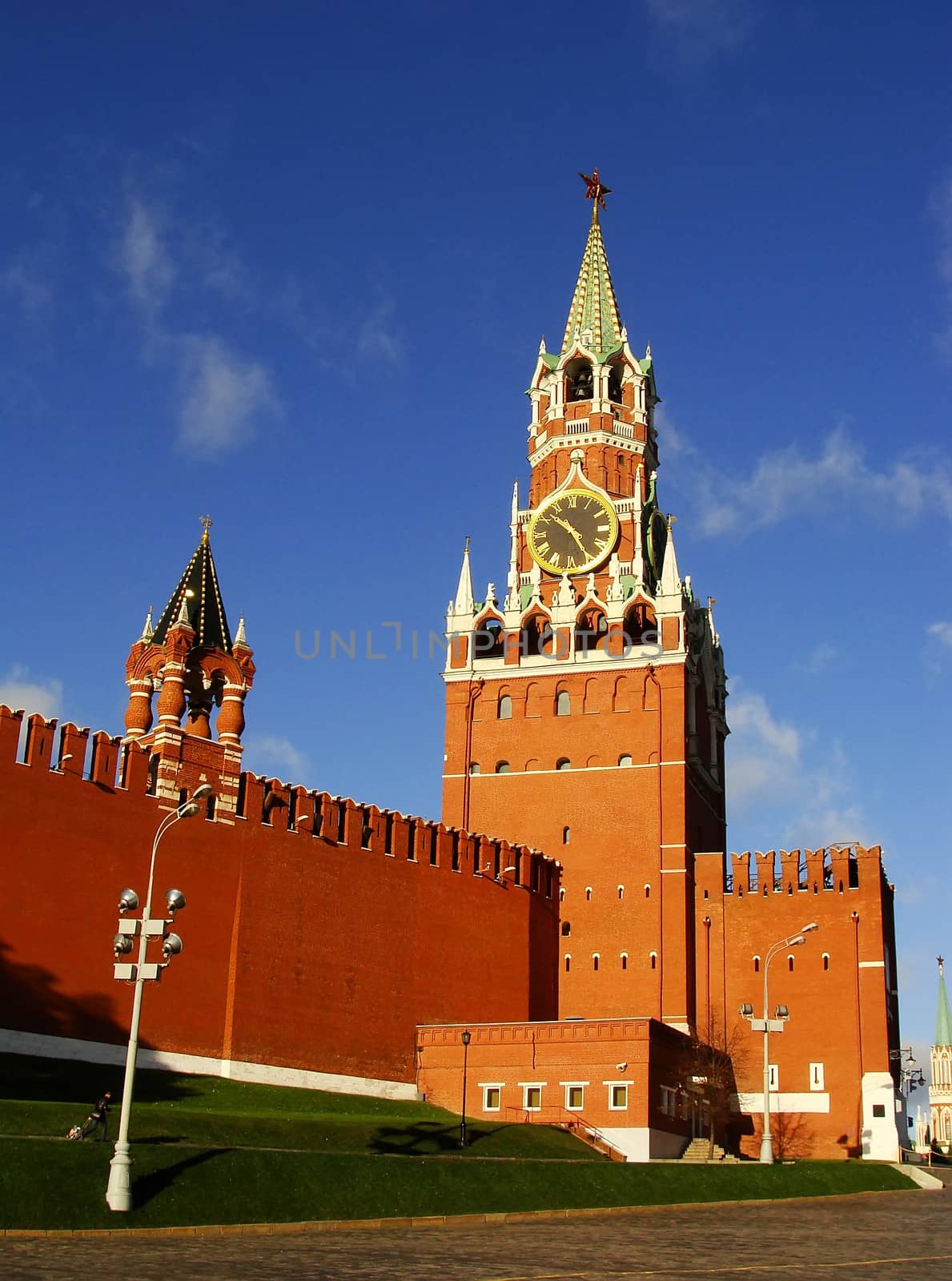 Spasskaya Tower, Moscow Kremlin, Russia by donya_nedomam