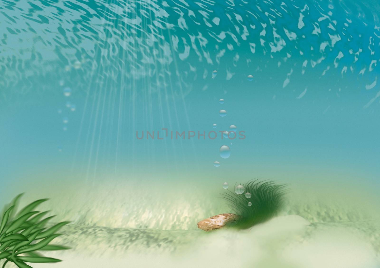 Underwater - Background Illustration