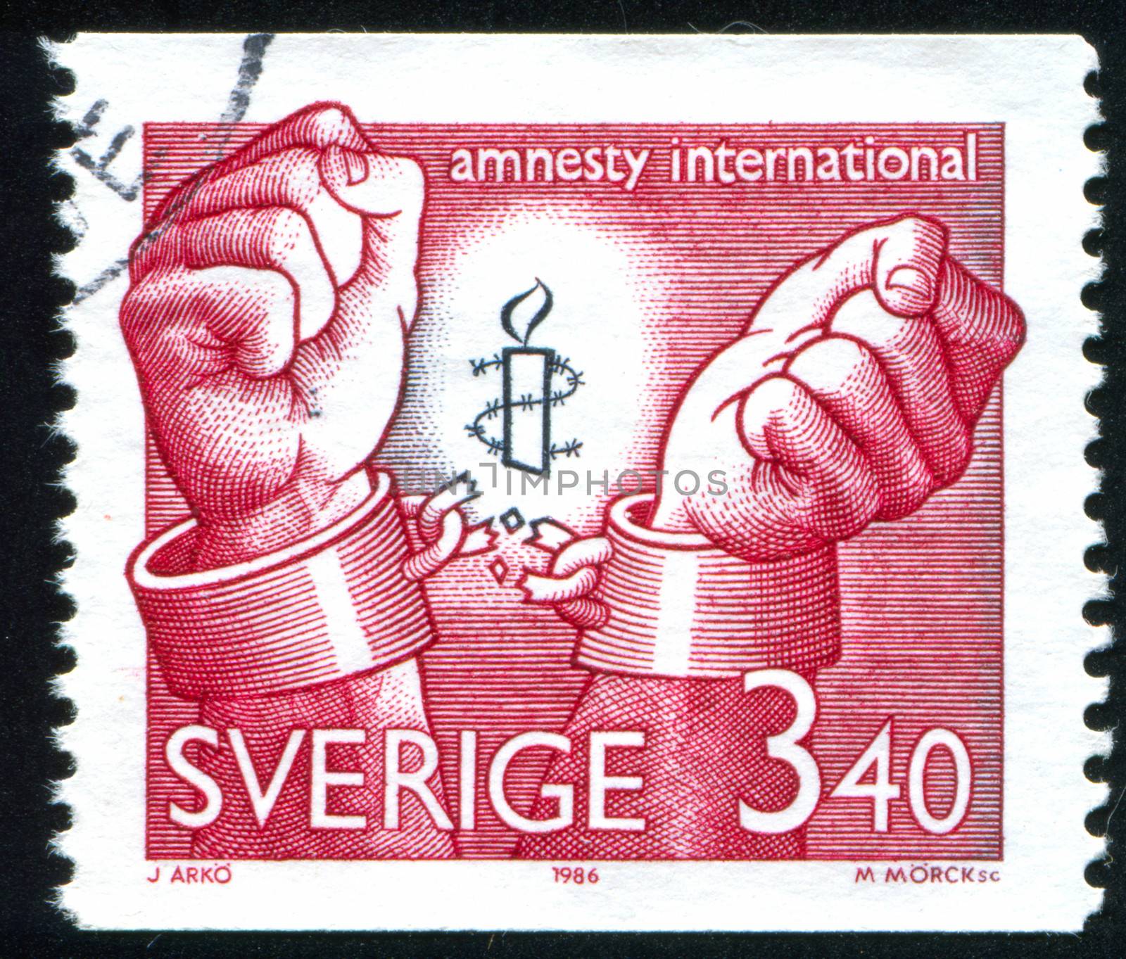 Amnesty International emblem by rook