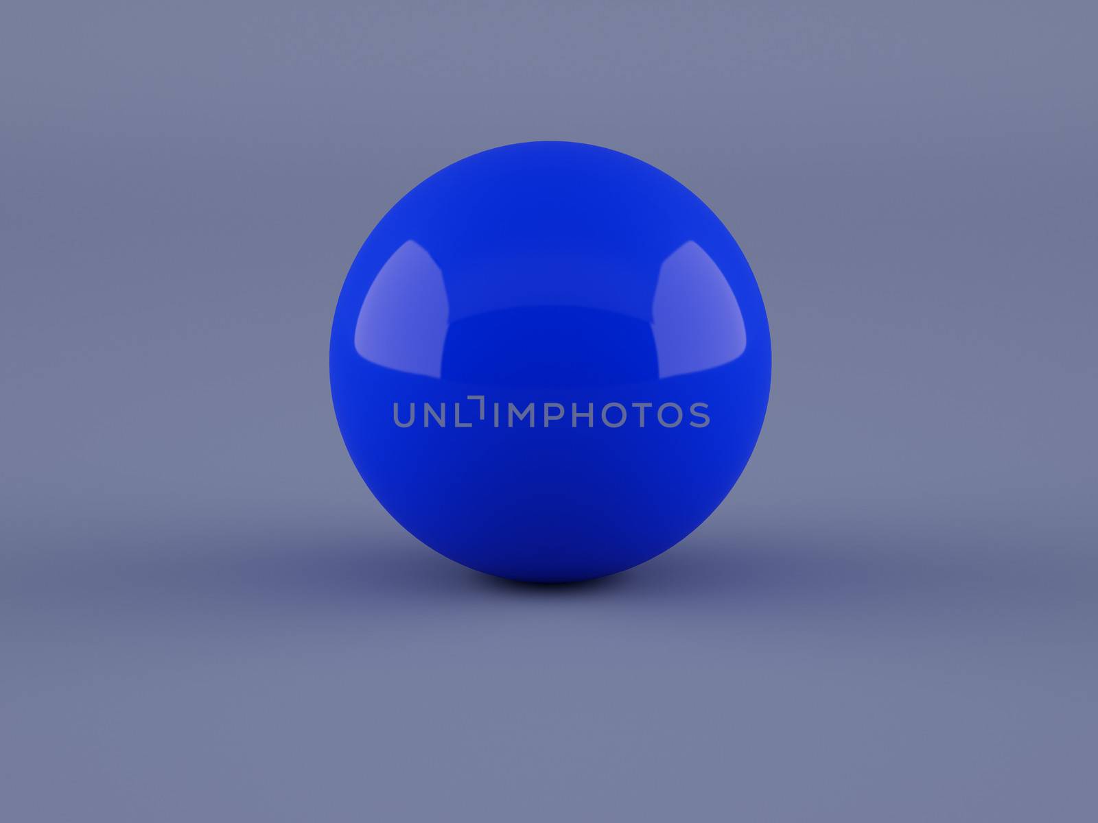 High resolution image. 3d rendered illustration. Sphere. Abstract background.