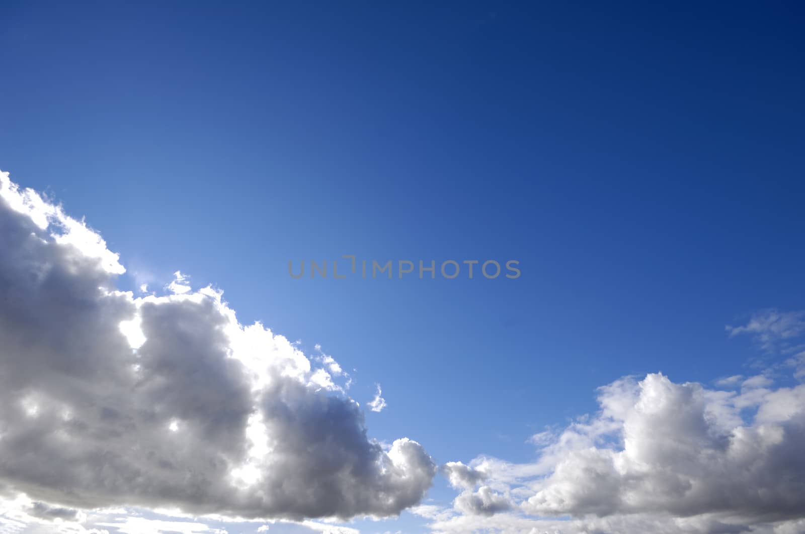 Clouds and blue sky by cfoto