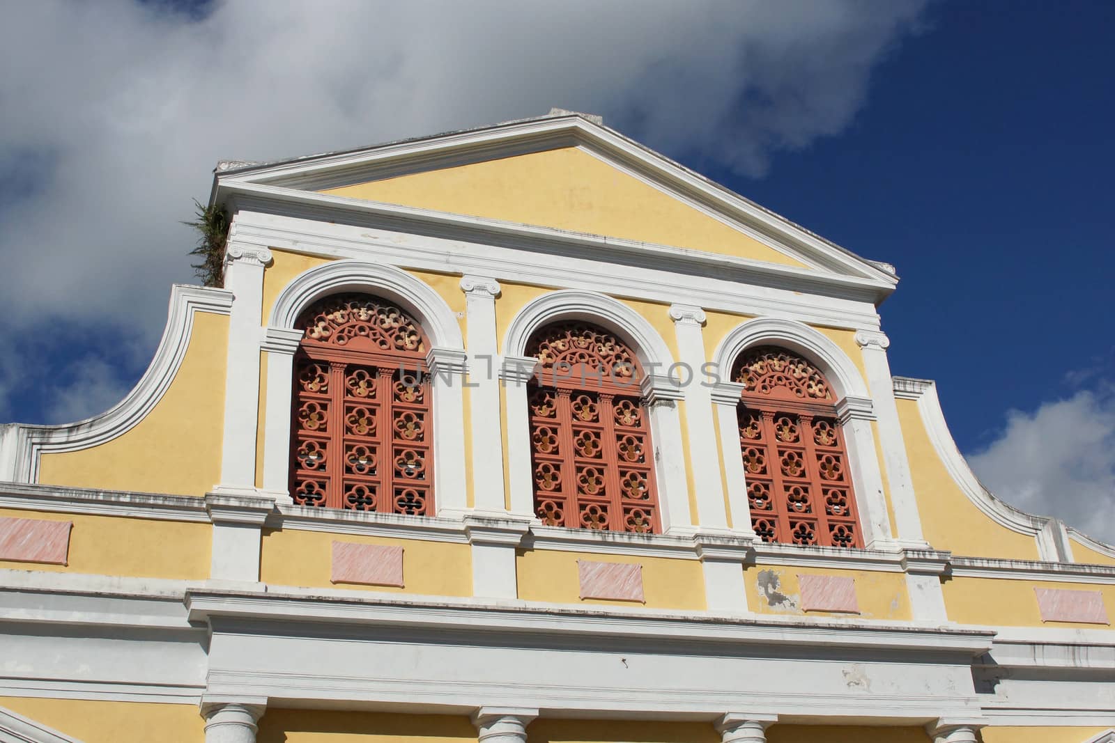 Historic Basilica of Pointe-a-Pitre, Guadeloupe, Caribbean