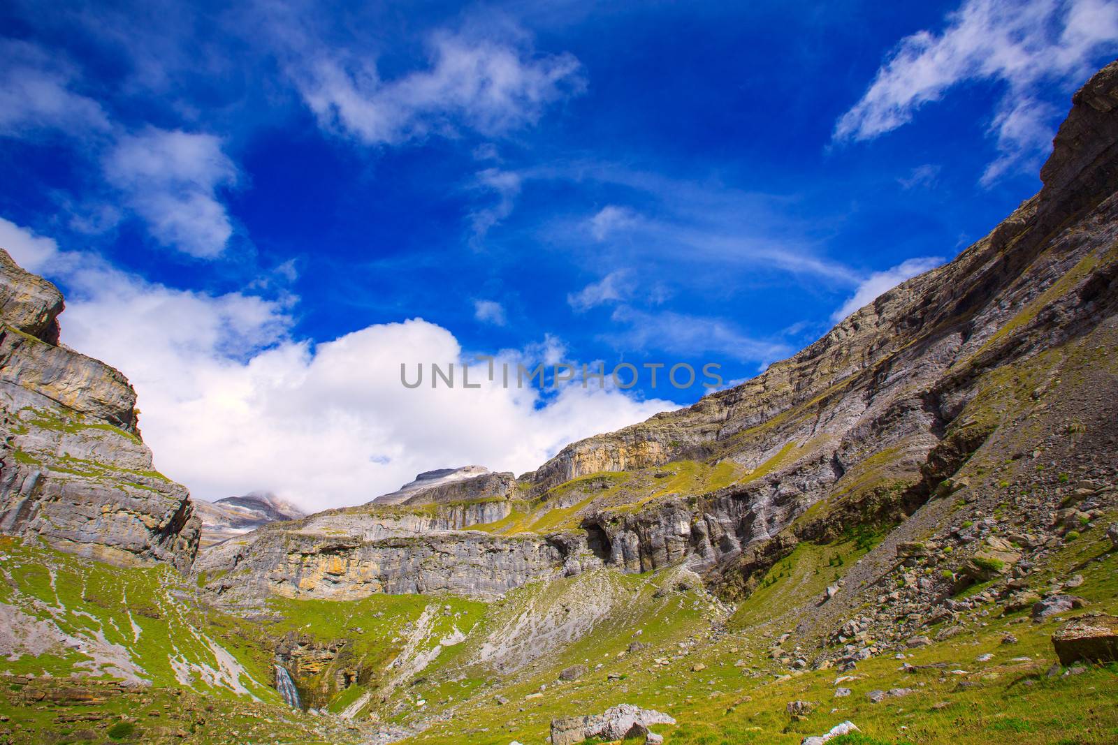 Monte Perdido Valle de Ordesa in Soaso circus Pyrenees Huesca by lunamarina