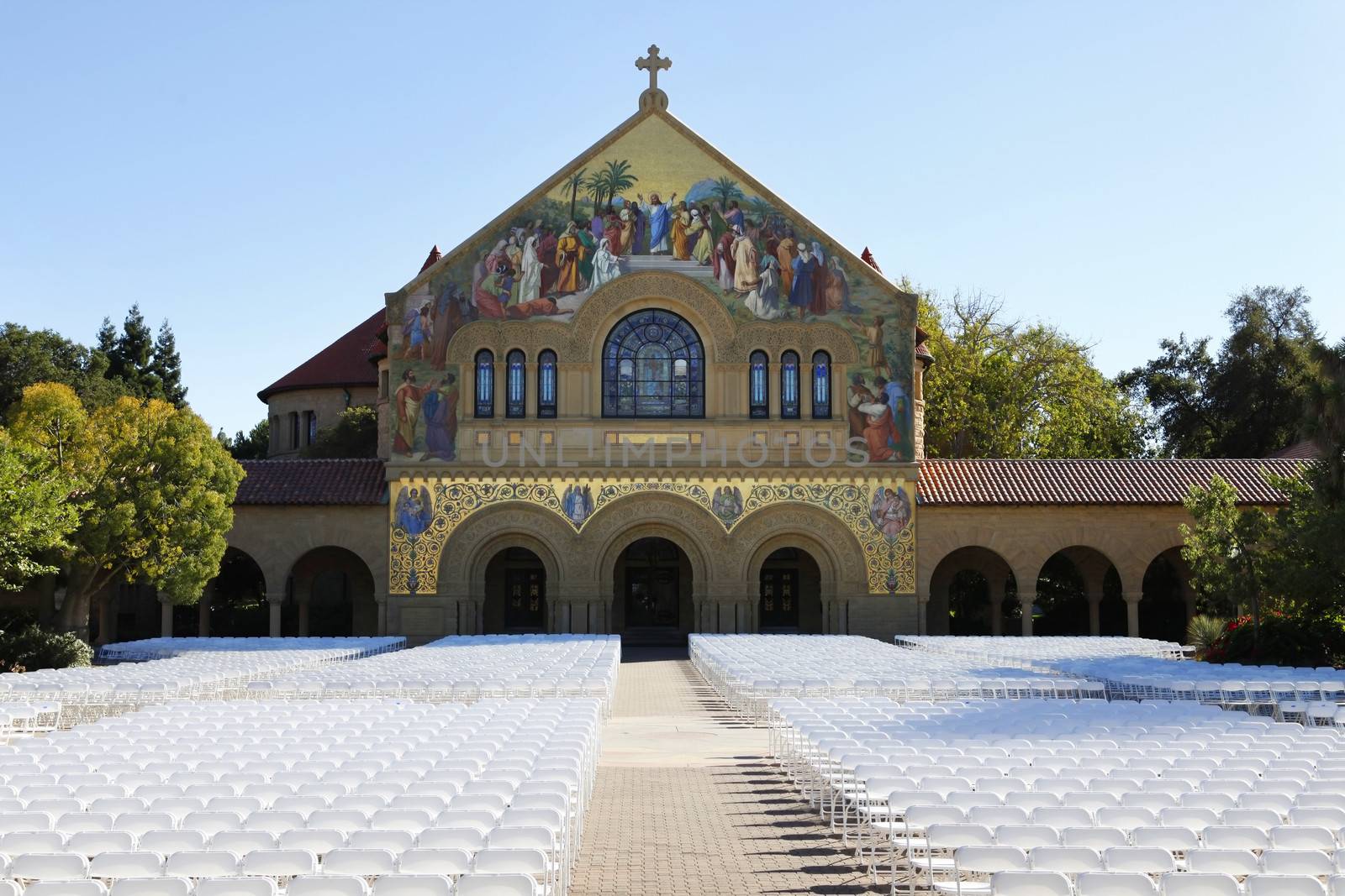 Mission church at Stanford University. California, USA