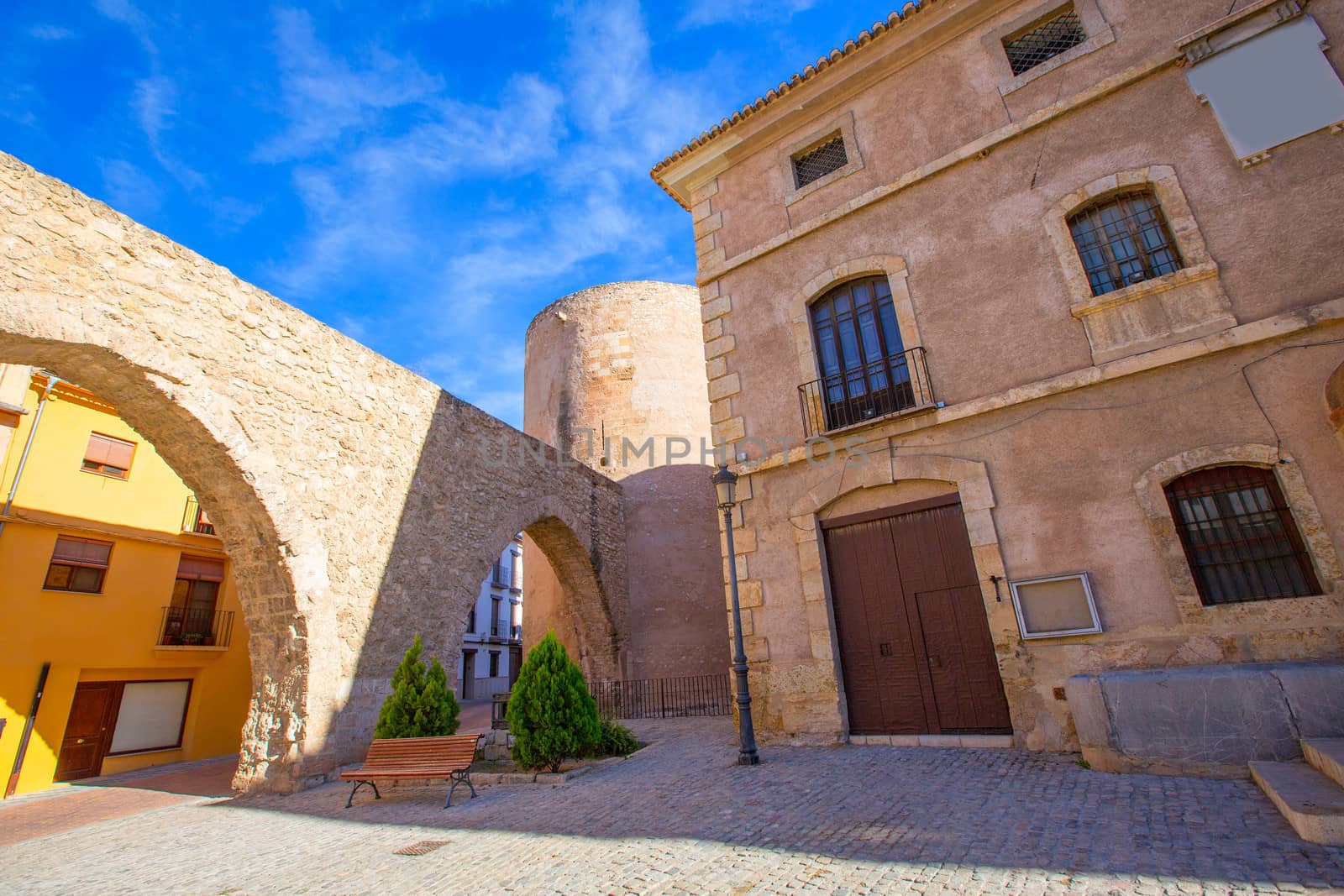 Segorbe Castellon Torre del Verdugo and medieval Muralla in Spain Valencian Community