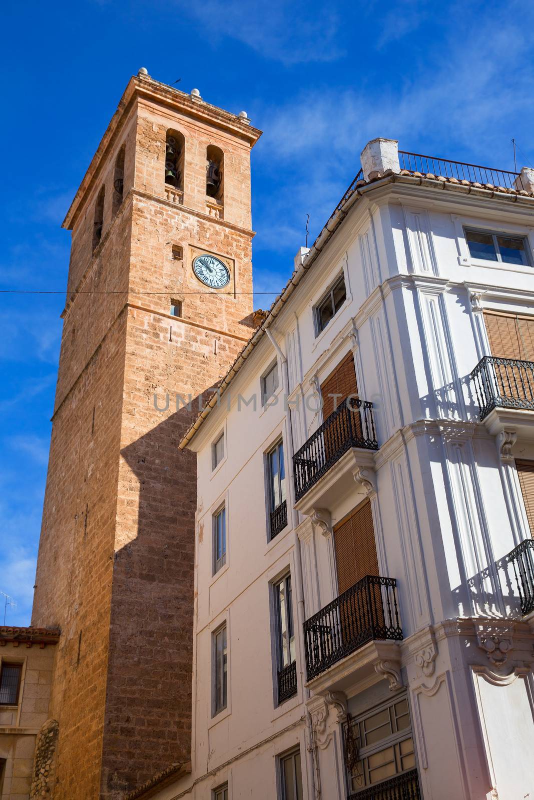 Segorbe Cathedral tower Castellon in Spain Valencian Community