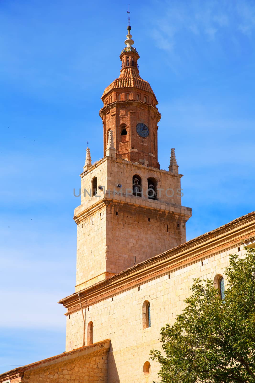 Calamocha Teruel church in Aragon Spain by lunamarina