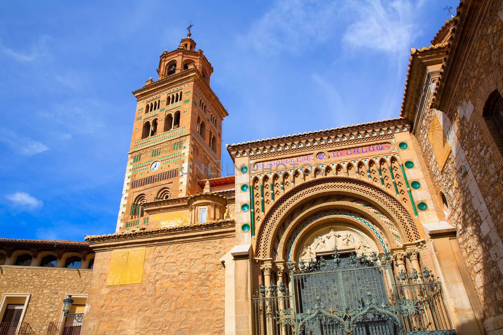 Aragon Teruel Mudejar Cathedral Santa Mar��a Mediavilla UNESCO heritage in Spain