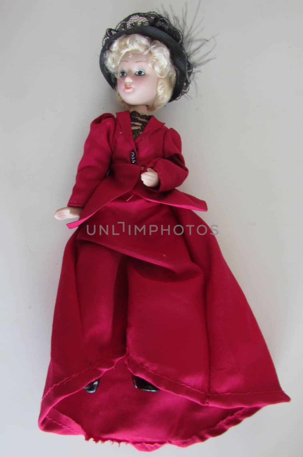 little doll in national costume