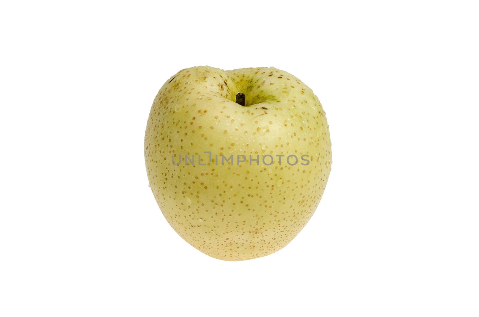 Juicy Isolated Asian Pear (including Clipping Path)  by 9george