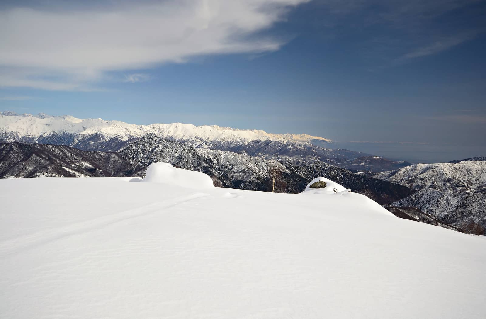 Alpine cloudscape by fbxx