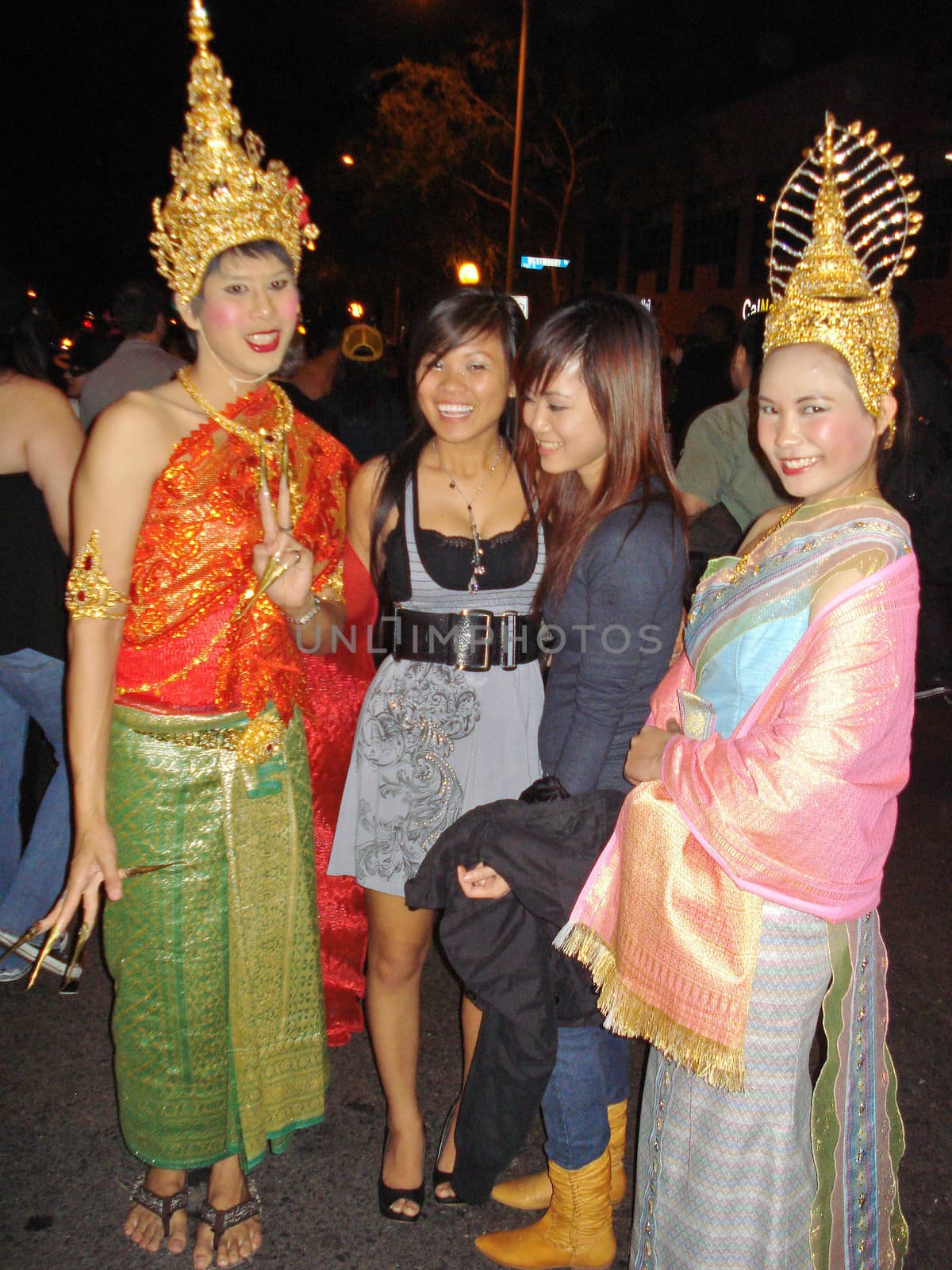 Halloween Party-goers at the 2009 West Hollywood Halloween Carnival, Various Locations, West Hollywood, CA. 10-31-09