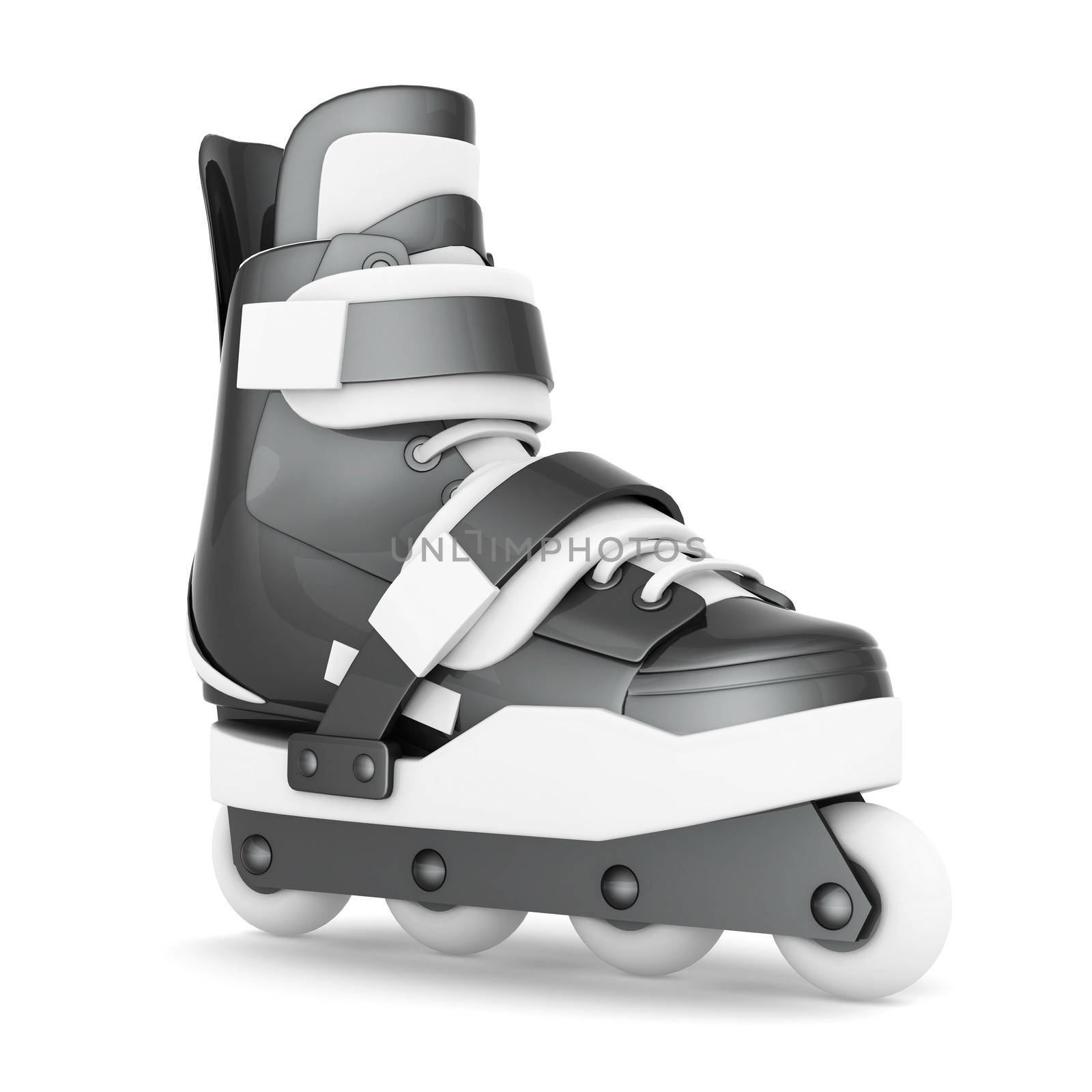 Roller skates isolated on white background