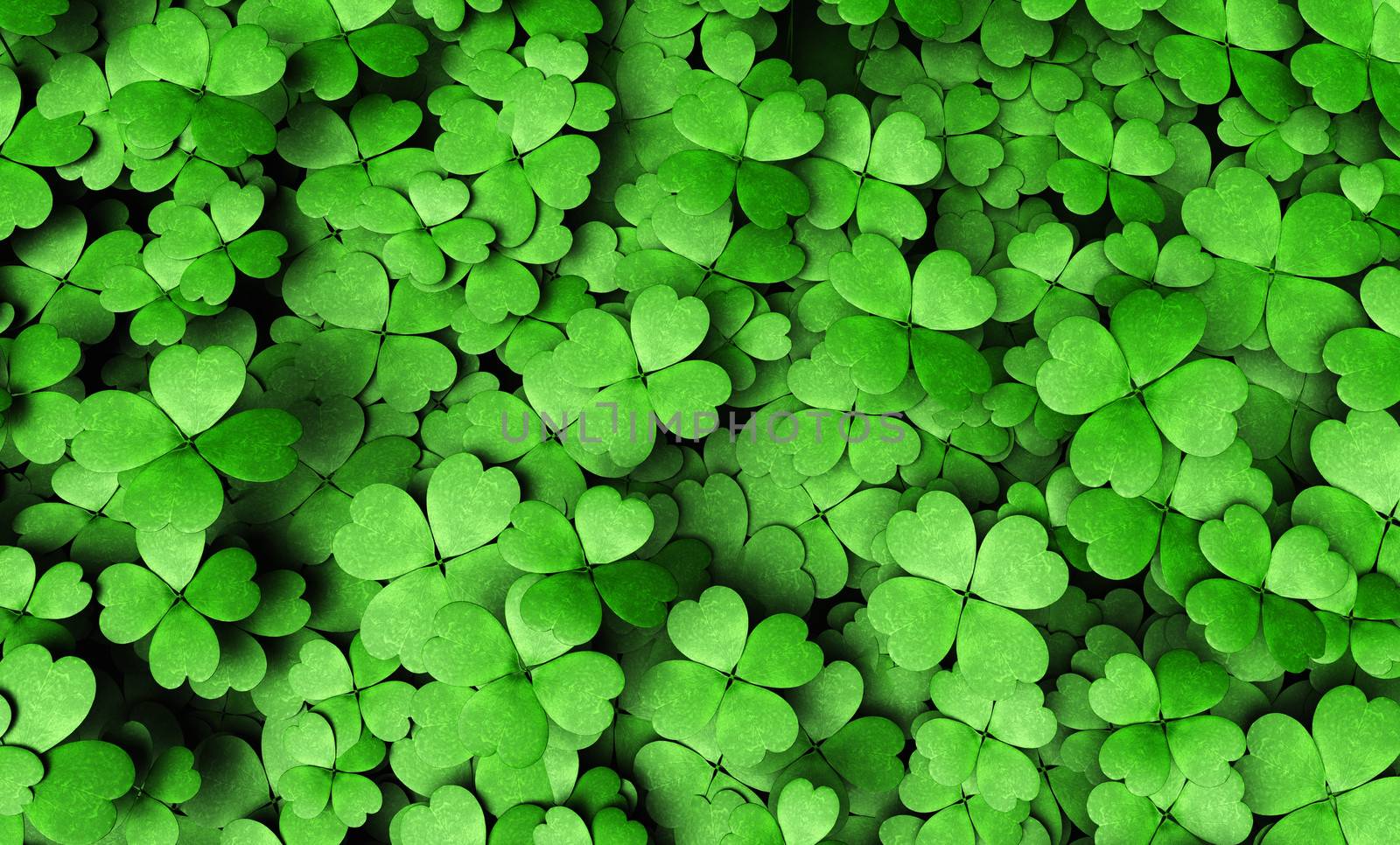 Expanse of four-leaf clovers by TaiChesco