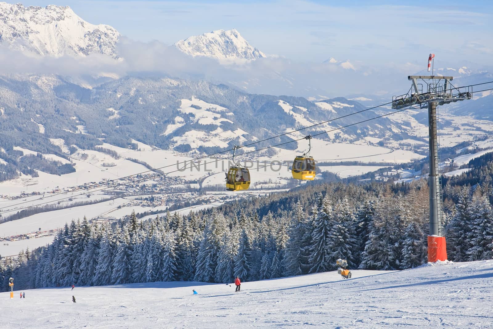 Ski resort Schladming . Austria by nikolpetr