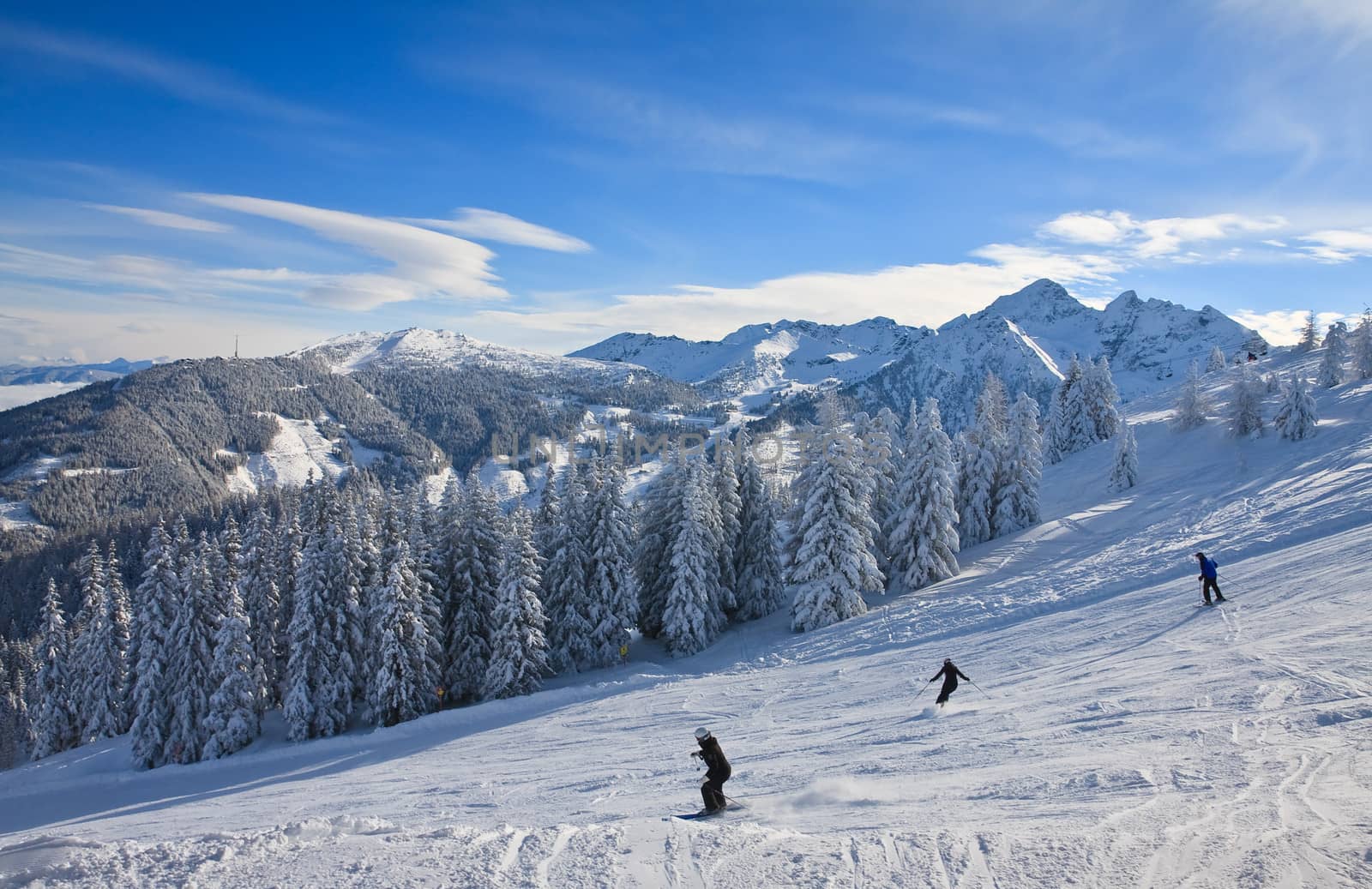 Ski resort Schladming . Austria by nikolpetr