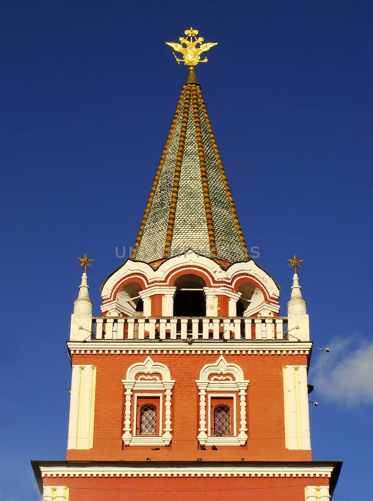 Red Square Gate Tower, Moscow, Russia by donya_nedomam