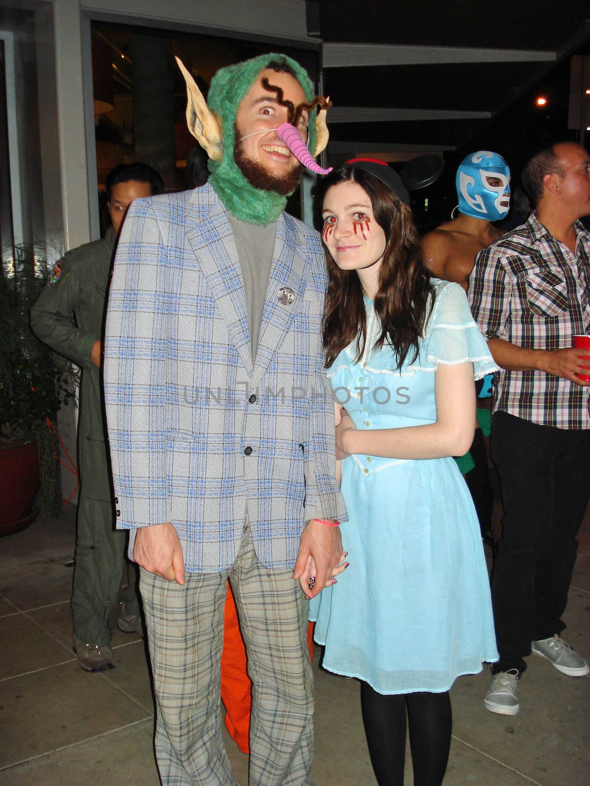 Halloween Party-goers at the 2009 West Hollywood Halloween Carnival, Various Locations, West Hollywood, CA. 10-31-09