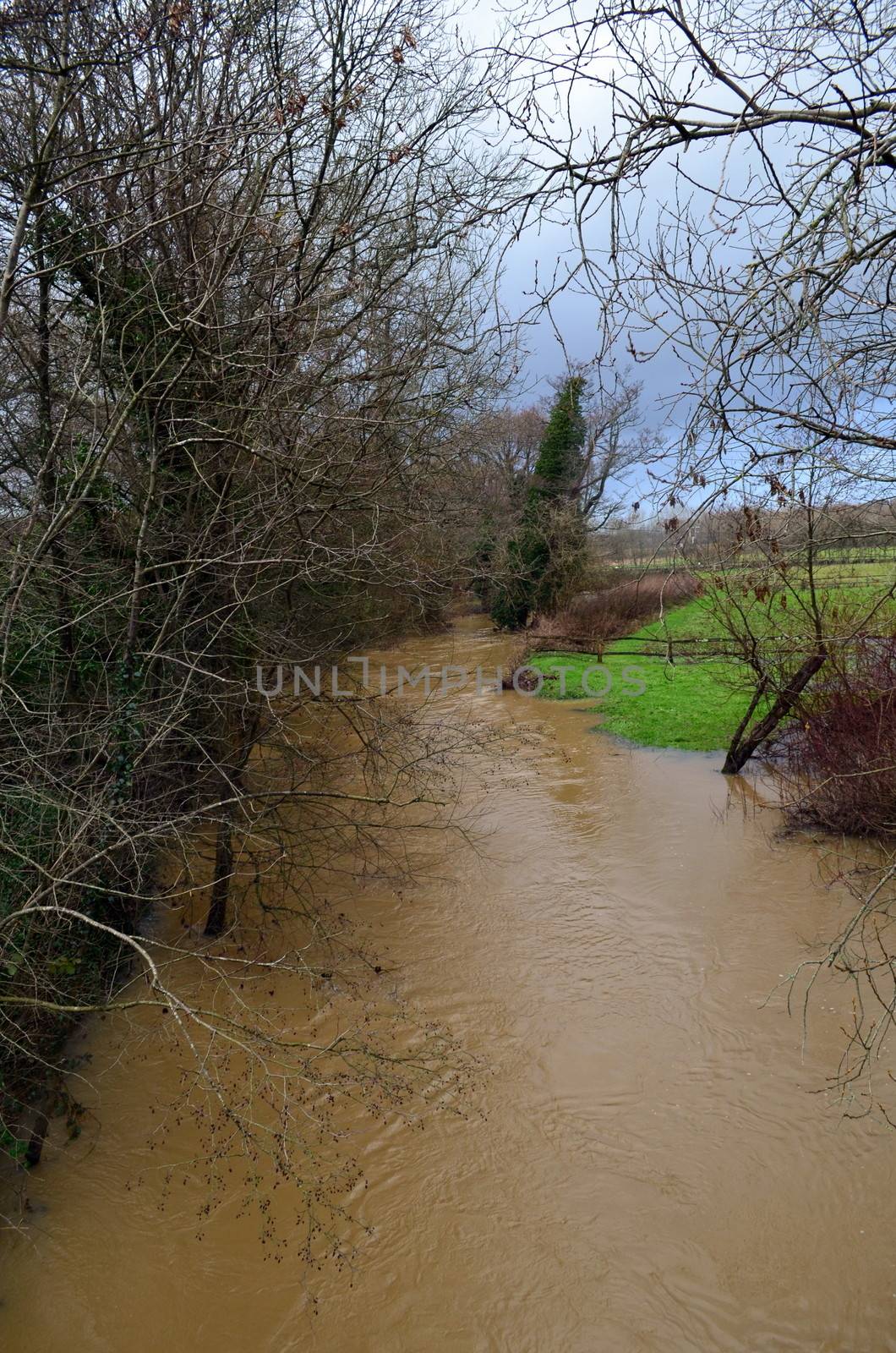 January 2014 and the UK experienced heavy rainfall which caused severe flooding around the Country. This stretch of the River Ouse in Sussex burst its banks and caused local flooding around Sheffield Park and surrounding villages.