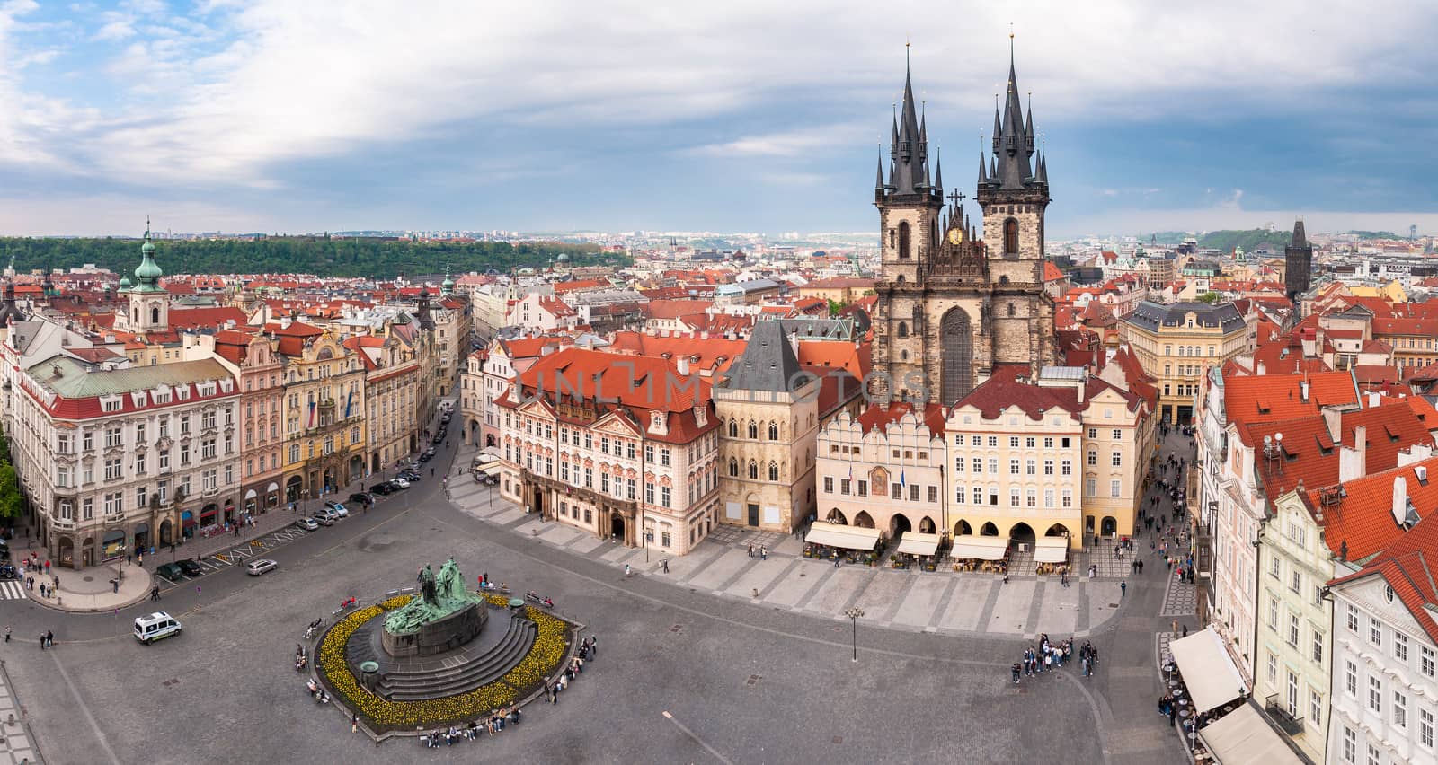 Old Town Square in Prague by mkos83