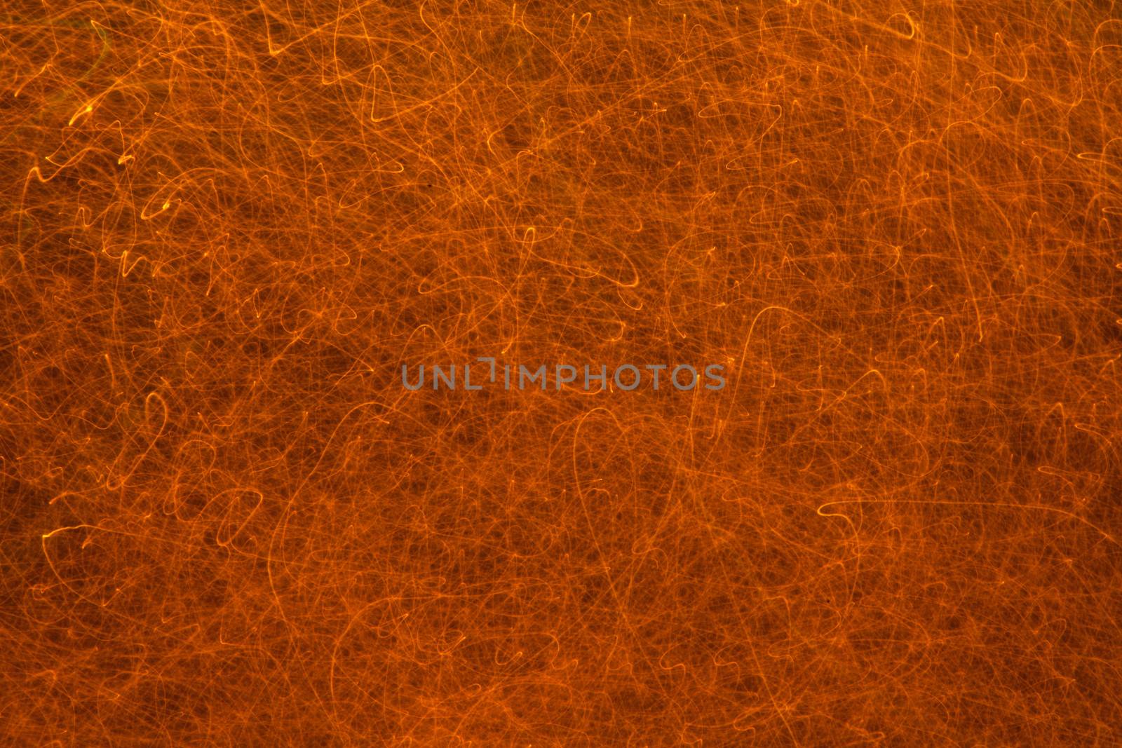 orange abstract  background with LED lights