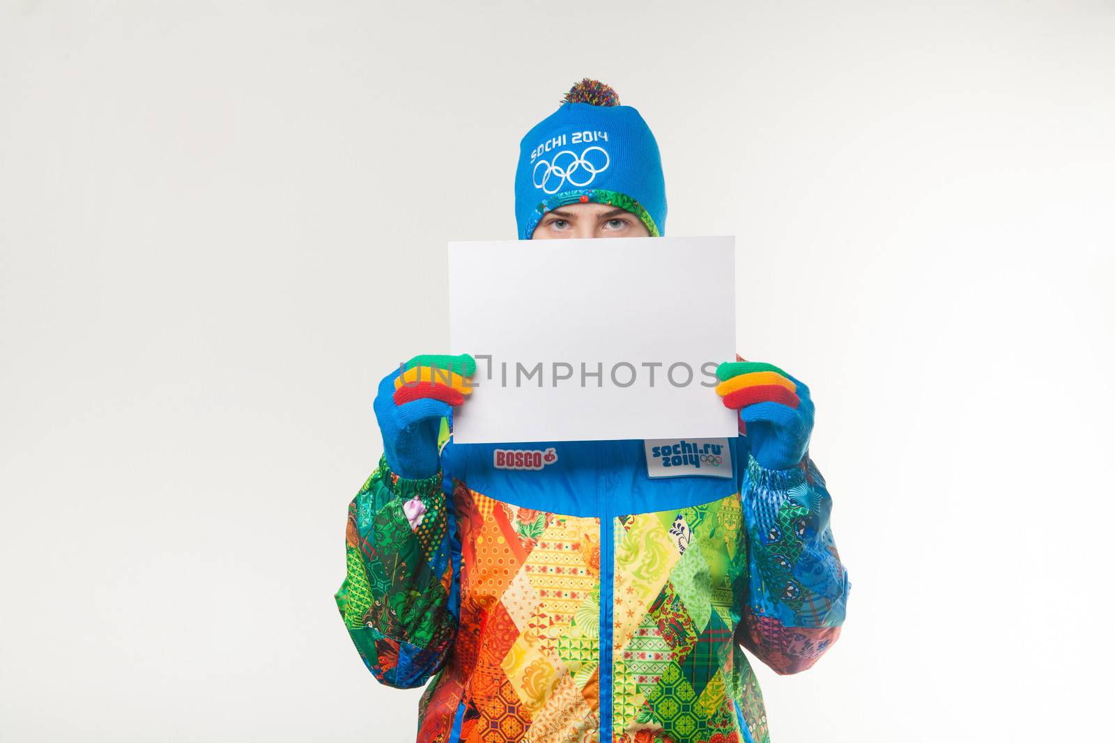 Presentation of the official uniforms Sochi 2014 by TpaBMa