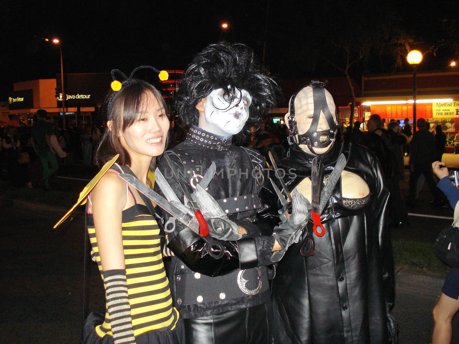 Halloween Party-goers at the 2009 West Hollywood Halloween Carnival, Various Locations, West Hollywood, CA. 10-31-09