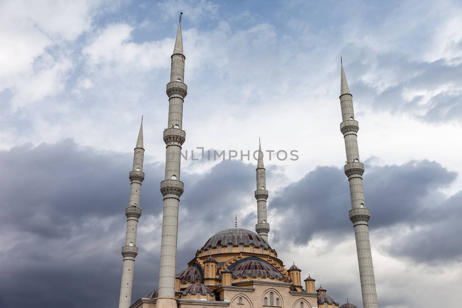 Muslim islam religion Tahtakale Camii mosque in Turkey Manavgat by ia_64