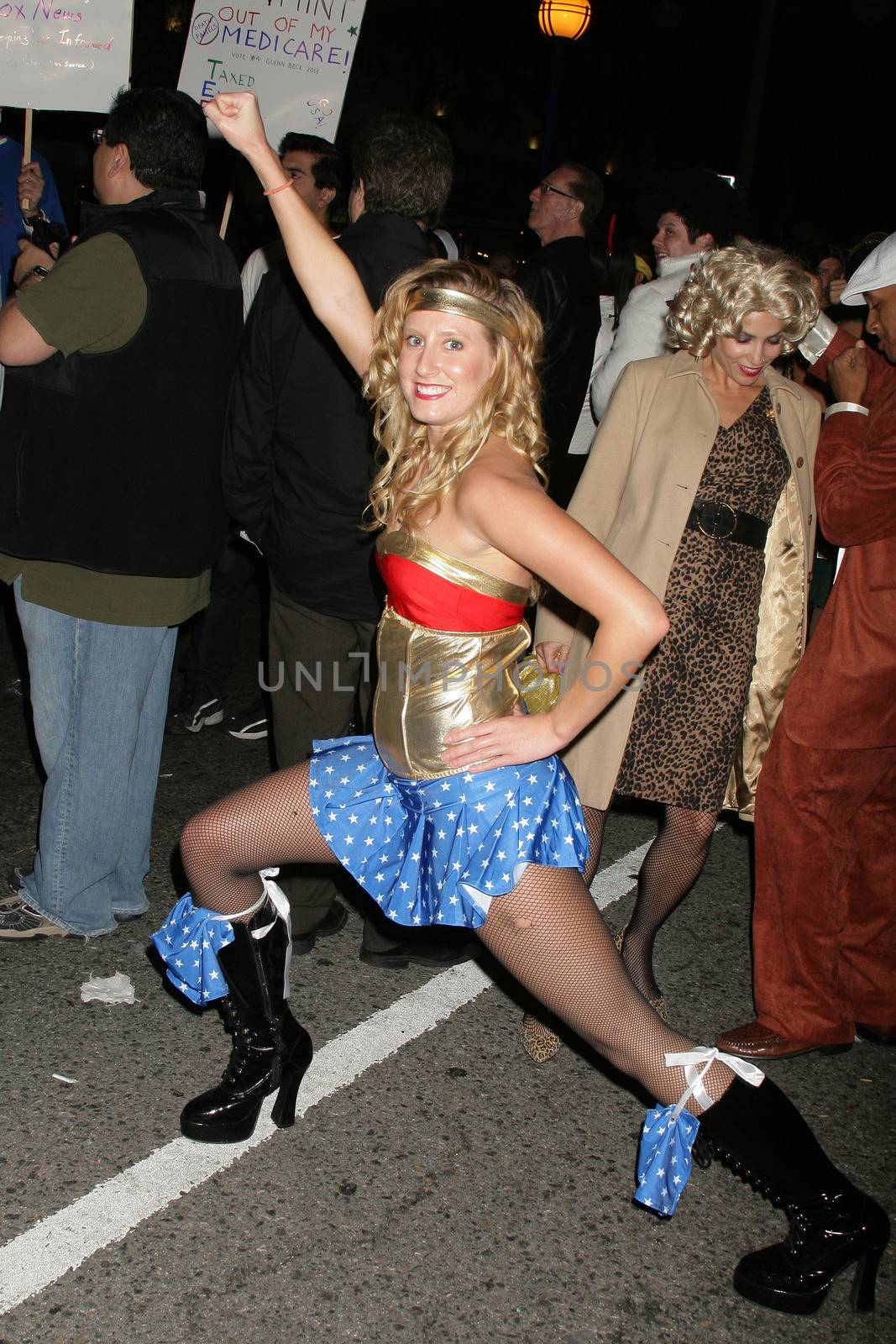 Halloween Party-goers at the 2009 West Hollywood Halloween Carnival, Various Locations, West Hollywood, CA. 10-31-09