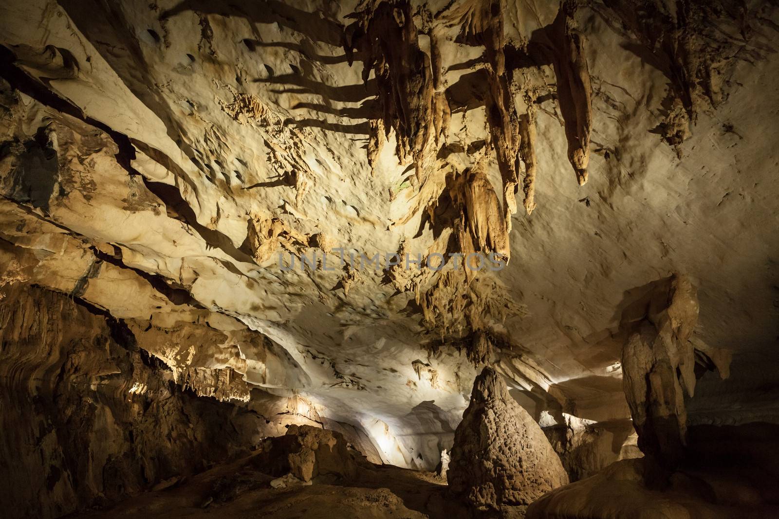 Limestone cave at Gunung Mulu national park by juhku