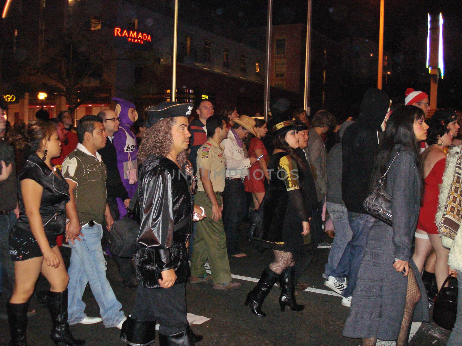 Halloween Party-goers at the 2009 West Hollywood Halloween Carnival, Various Locations, West Hollywood, CA. 10-31-09/ImageCollect by ImageCollect