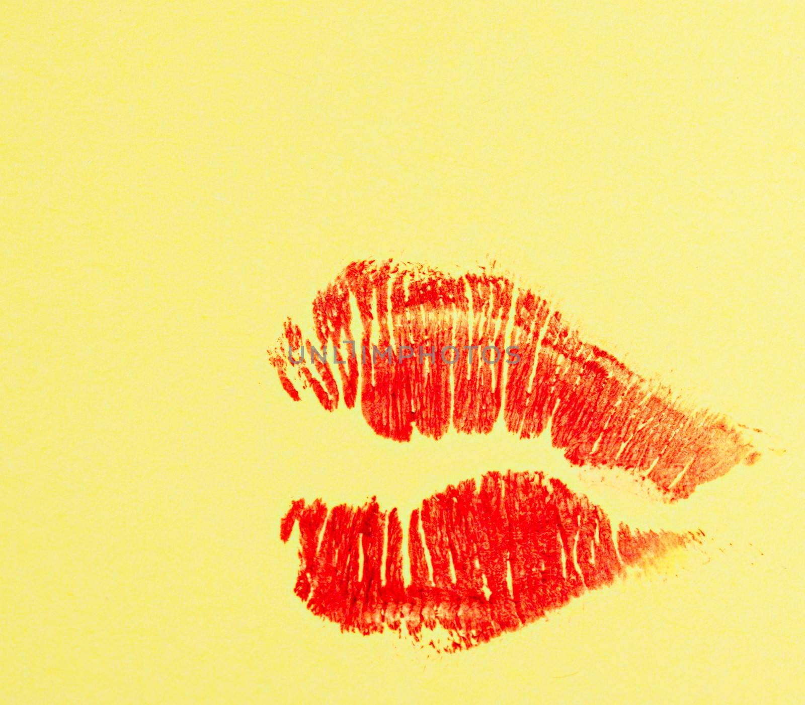 Imprint of lipstick by Vagengeym