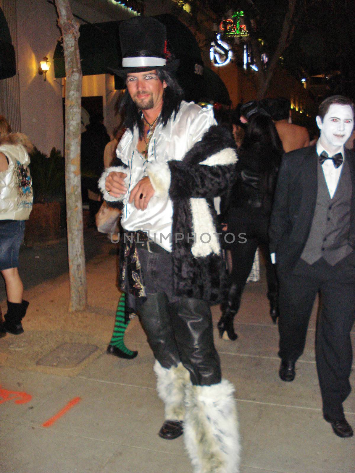 Halloween Party-goers at the 2009 West Hollywood Halloween Carnival, Various Locations, West Hollywood, CA. 10-31-09