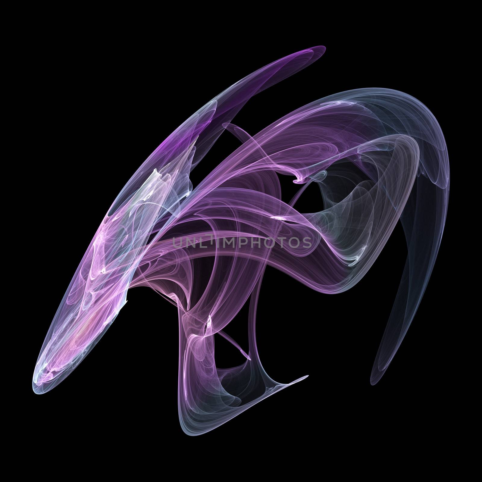 Digital Illustration of a fractal Structure
