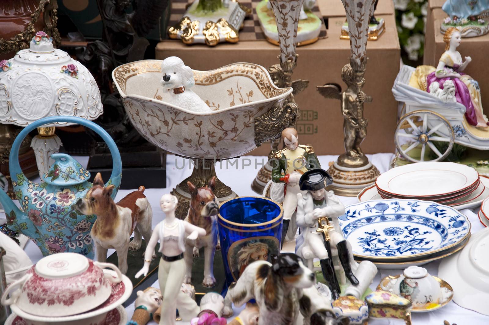 Scene on a Jumble Sale