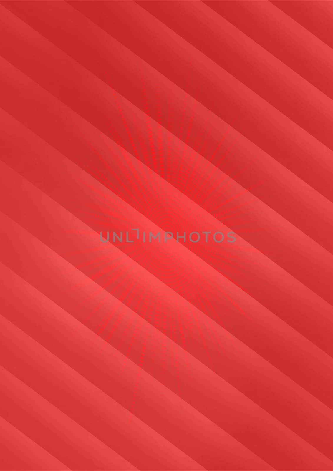 Abstract red bright striped background with sunburst