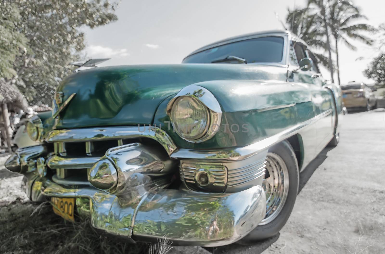 Cuba vintage Car Caribbean in havana