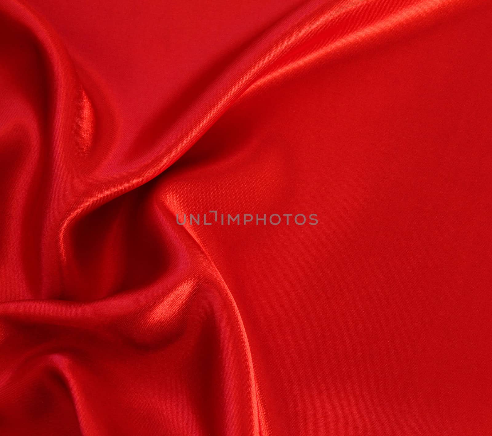 Smooth red silk can use as background 